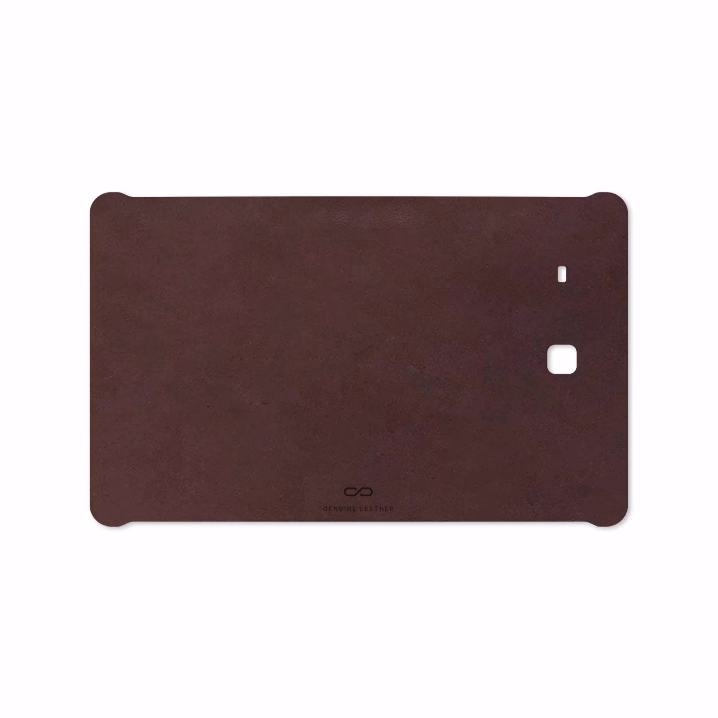 برچسب پوششی ماهوت مدل Matte-Dark-Brown-Leather مناسب برای تبلت سامسونگ Galaxy Tab E 9.6 2015 T560