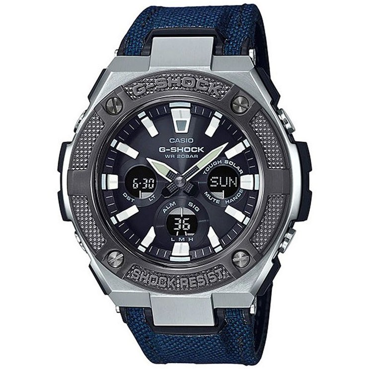 ارسال فوری   گارانتی اصلی شرکتی   ساعت مچی کاسیو مدل CASIO-GST-S330AC-2ADR