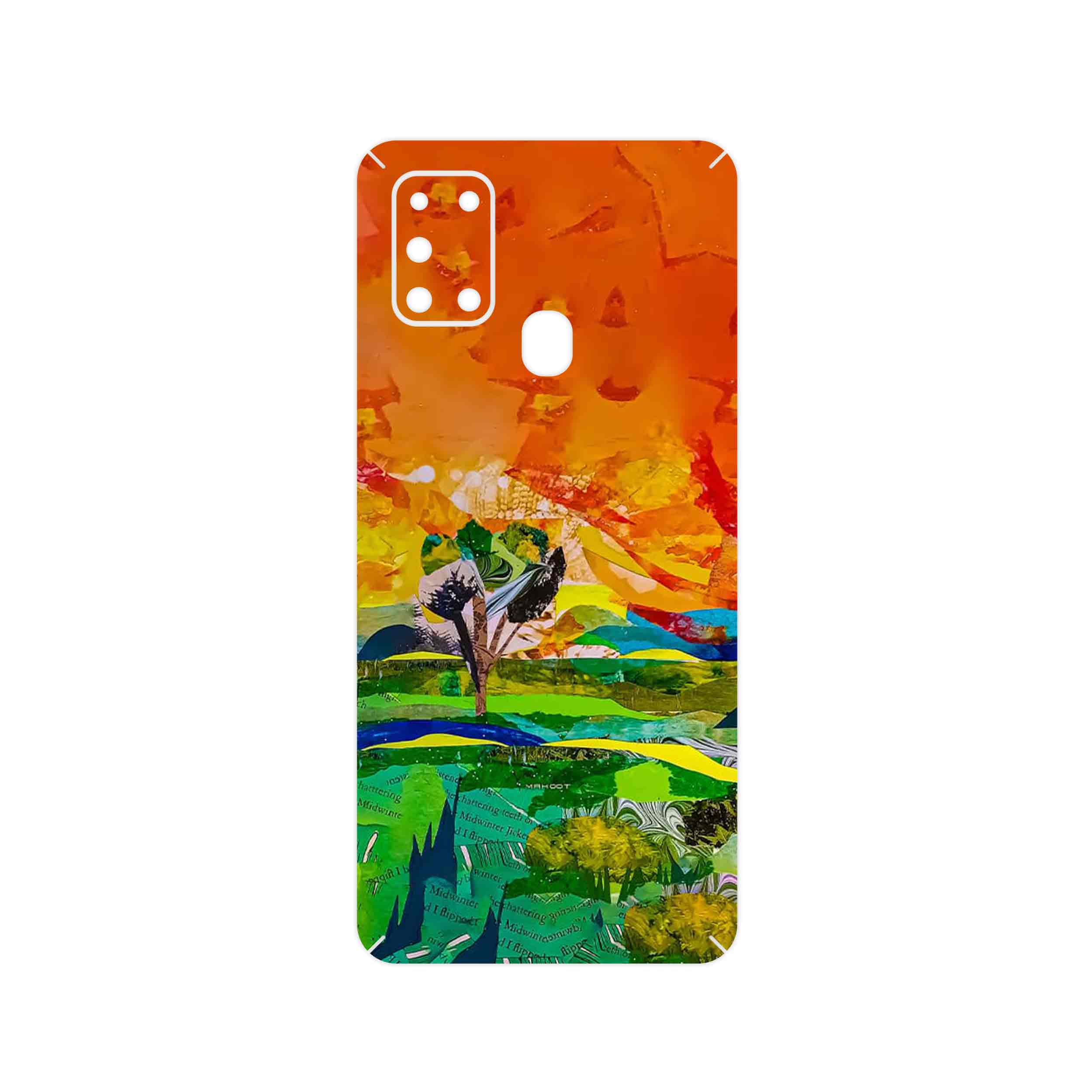 برچسب پوششی ماهوت مدل Collage of Painting مناسب برای گوشی موبایل سامسونگ Galaxy A21s