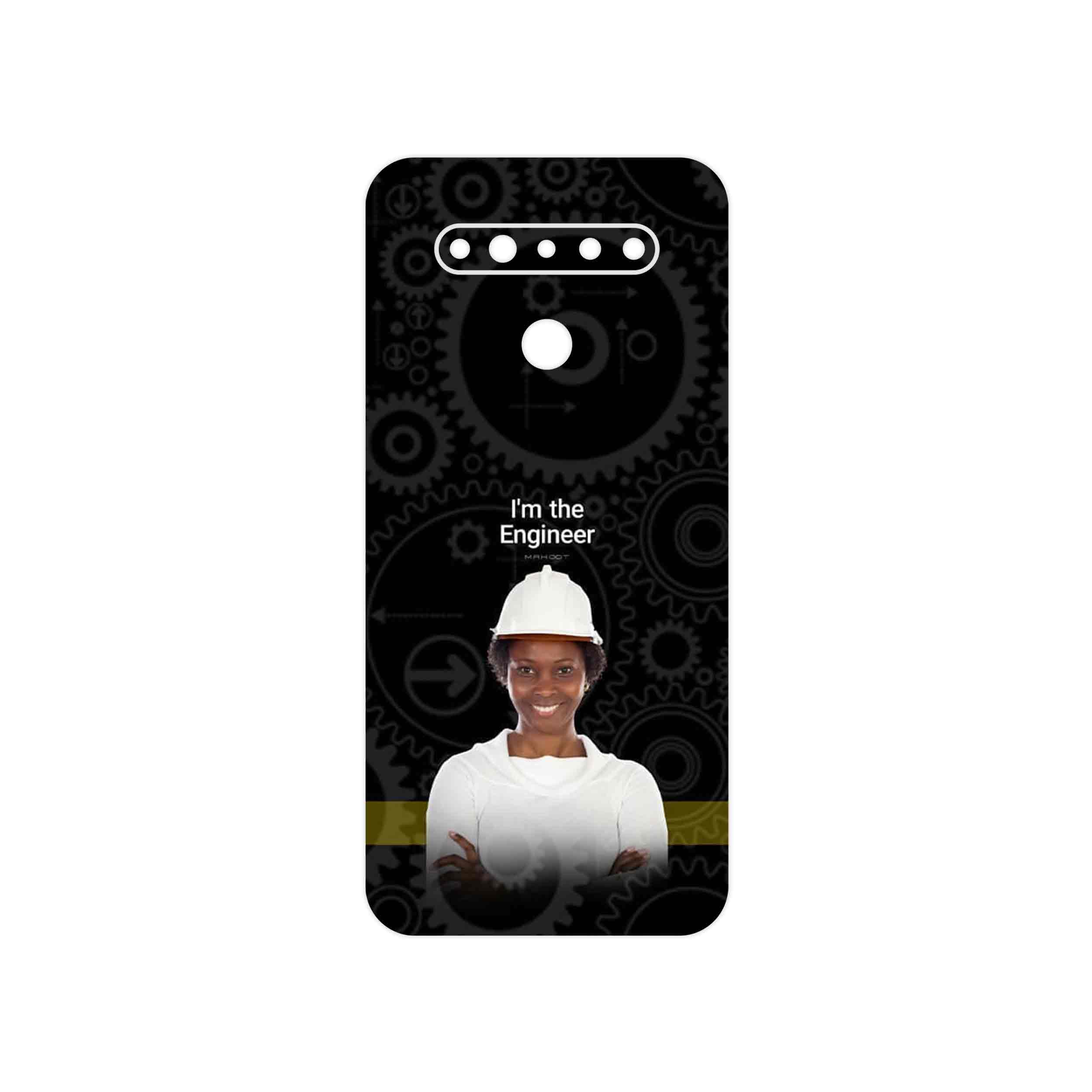 برچسب پوششی ماهوت مدل Engineer مناسب برای گوشی موبایل ال جی K41s