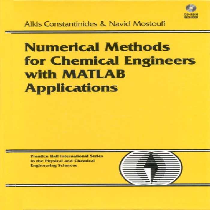 خرید و دانلود نسخه کامل کتاب Numerical methods for chemical engineers with MATLAB applications