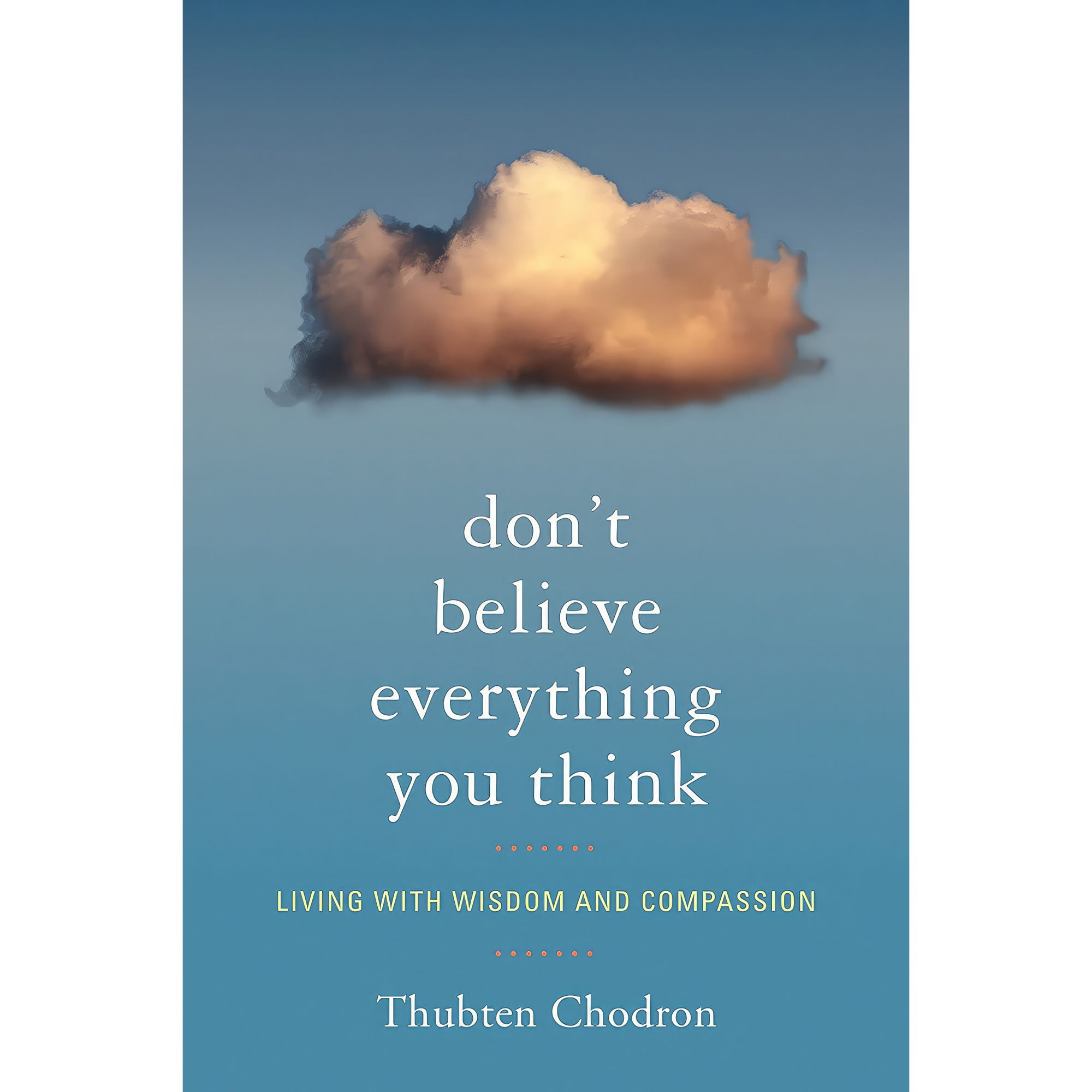 کتاب Dont Believe Everything You Think اثر Thubten Chodron انتشارات Snow Lion