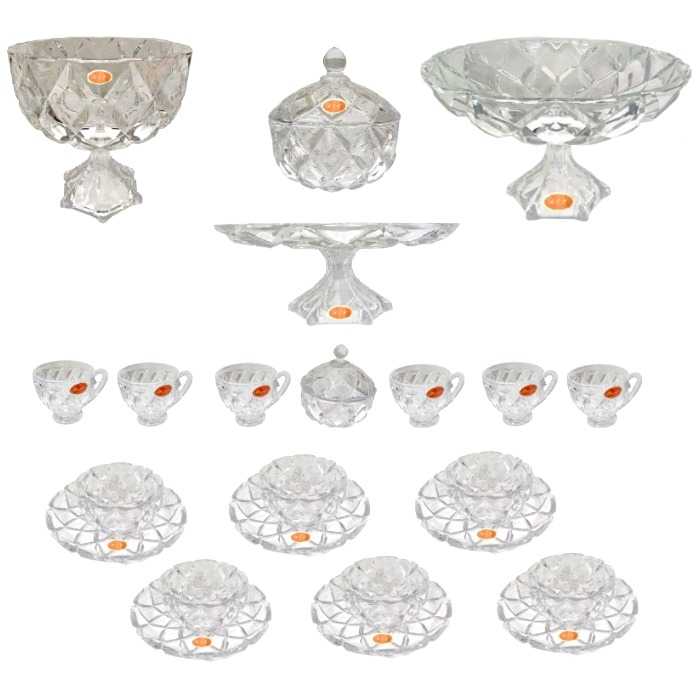 سرویس پذیرایی 23 پارچه ام وی مدل پیرامید کد 550