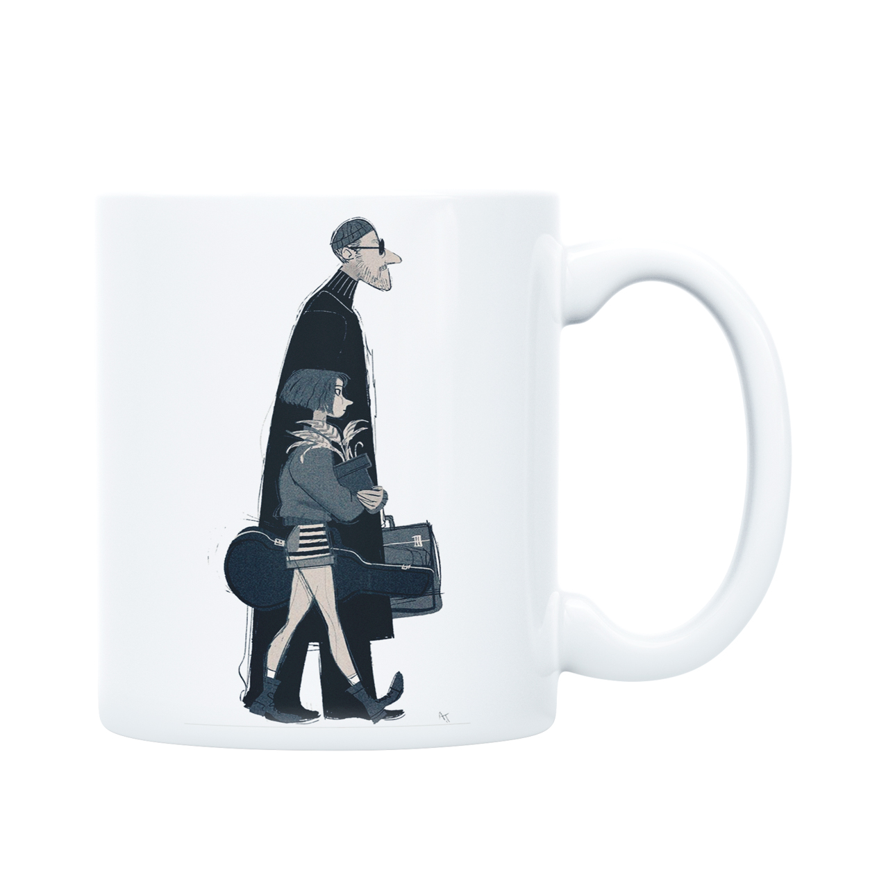 ماگ مدل لئون و ماتیلدا کد M1189