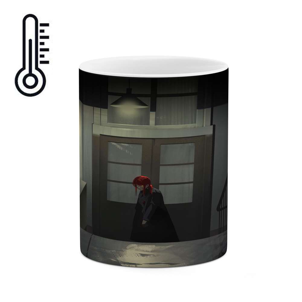 ماگ حرارتی کاکتی طرح انیمه مدل mgh16457