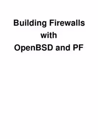 خرید و دانلود نسخه کامل کتاب Building Firewalls with OpenBSD and PF, 2nd Edition