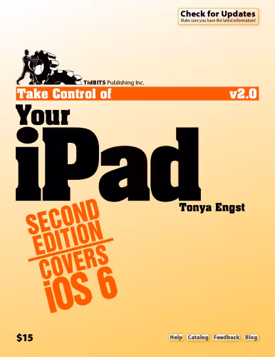 خرید و دانلود نسخه کامل کتاب Take Control of Your iPad
