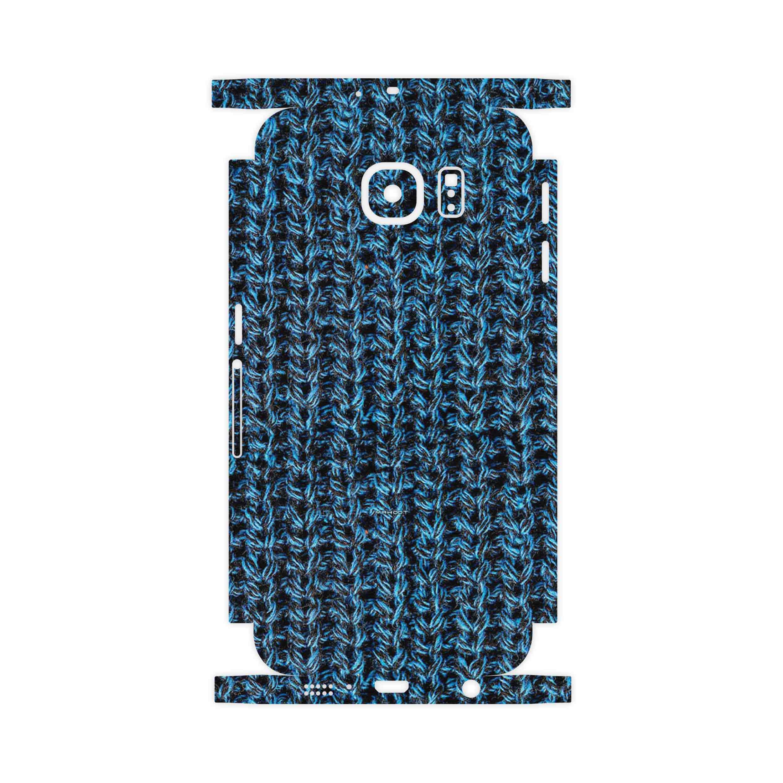 برچسب پوششی ماهوت مدل Fabric Texture 2-FullSkin مناسب برای گوشی موبایل سامسونگ Galaxy S6 Edge