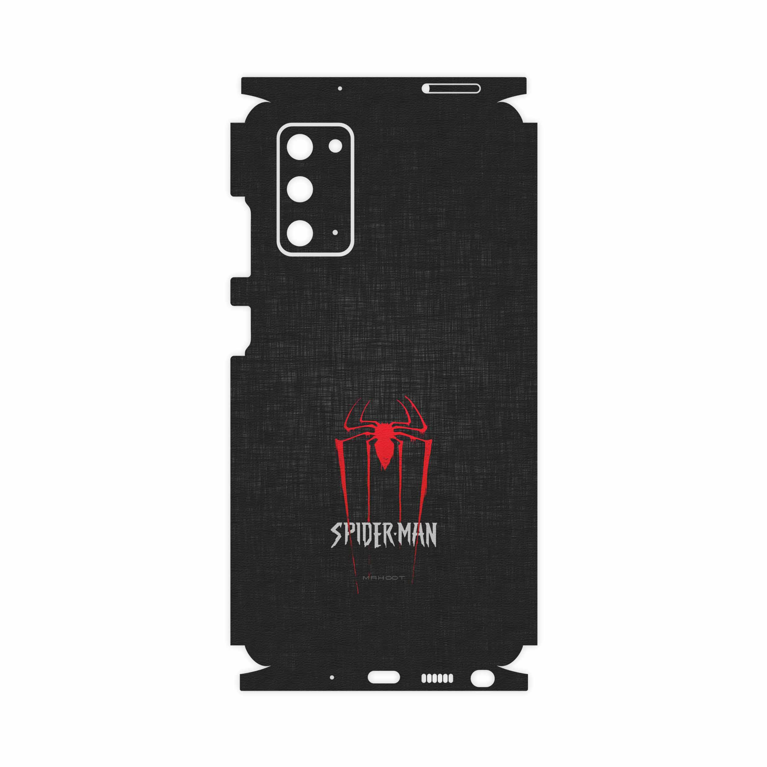 برچسب پوششی ماهوت مدل Spider-Man-FullSkin مناسب برای گوشی موبایل سامسونگ Galaxy Note 20