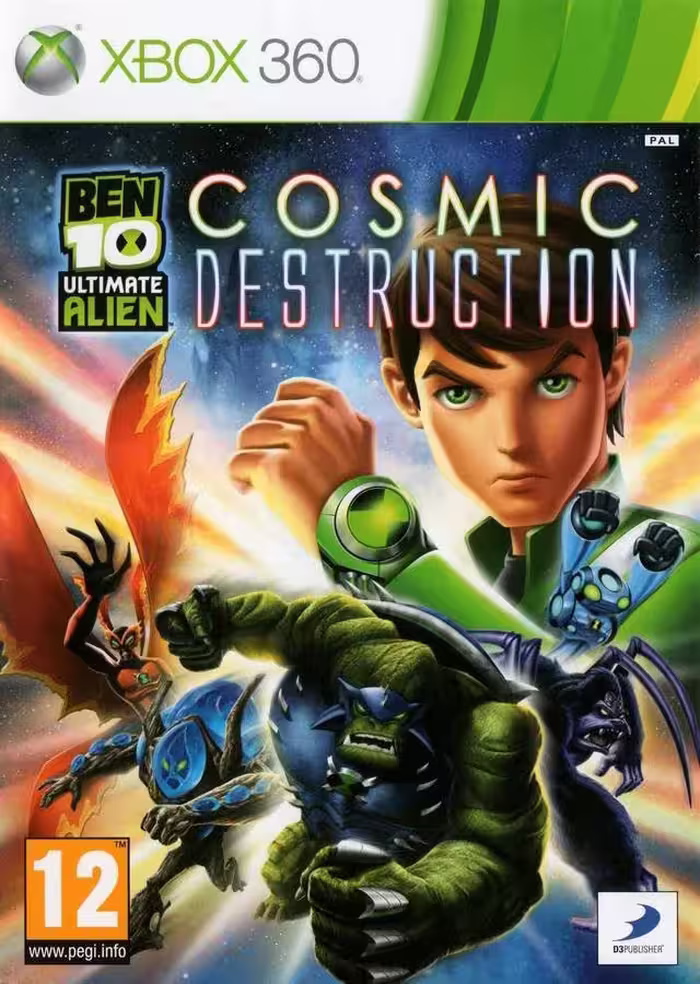 بازی ایکس باکس 360 Ben10 ultimate alien cosmic destruction