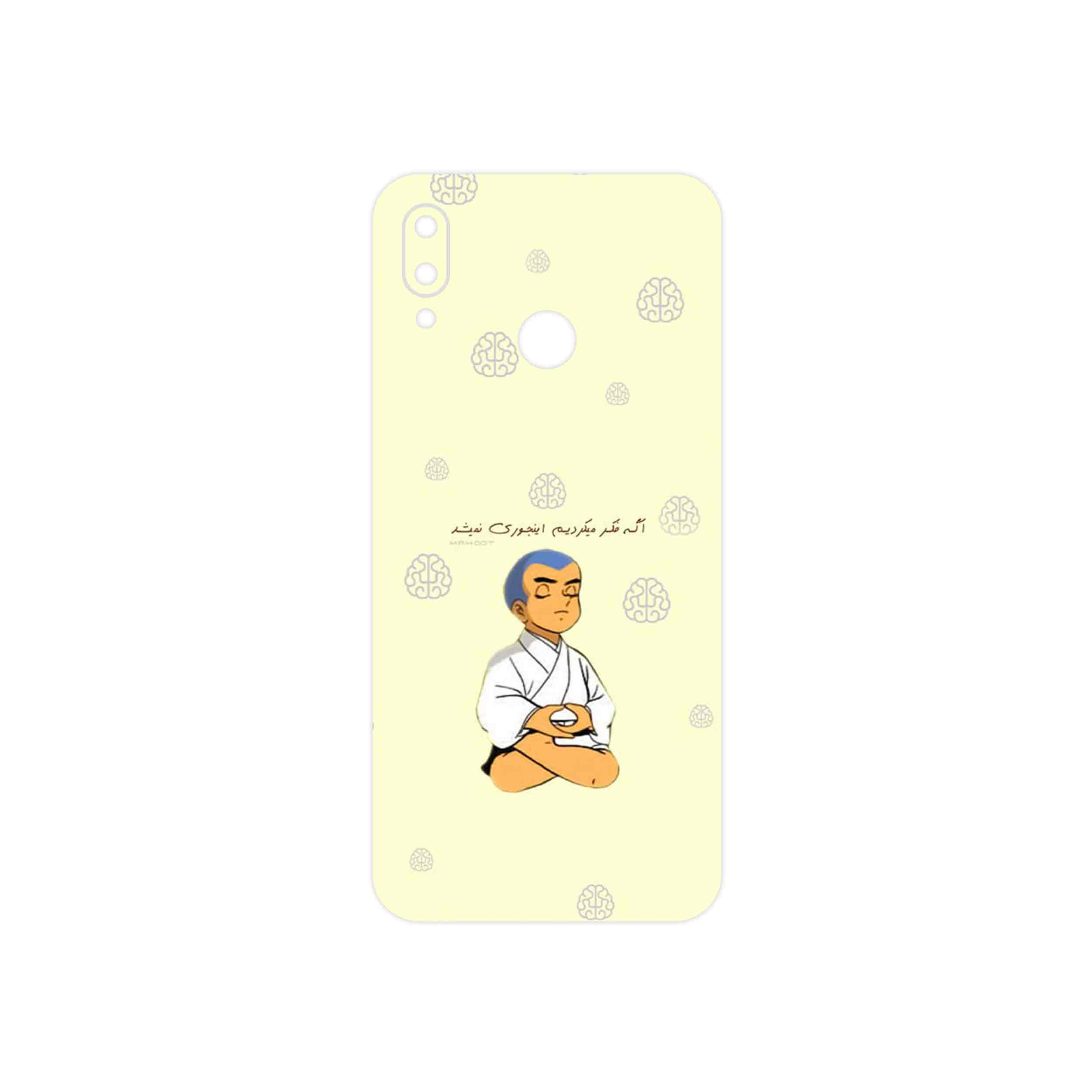 برچسب پوششی ماهوت مدل Ikkyu-san مناسب برای گوشی موبایل هوآوی Nova 3e