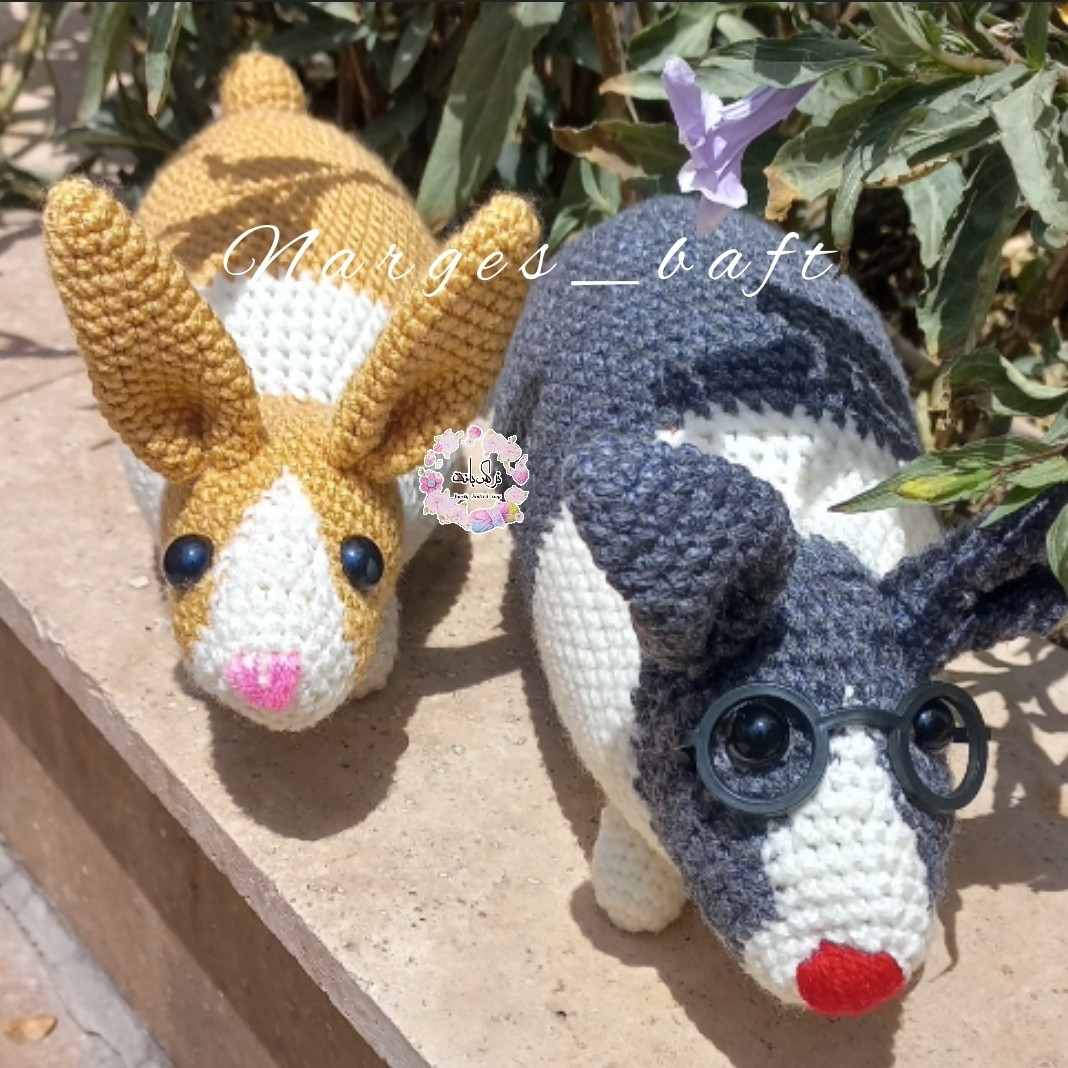 خرگوش سیسمونی هدیه زیبا  رنگ مختلف 