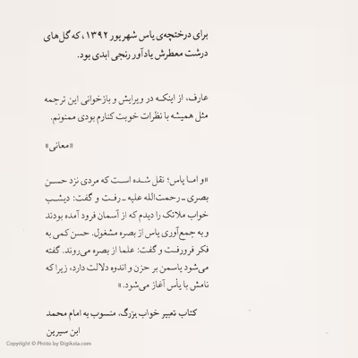 کتاب باغ های بصره اثر منصوره عزالدین انتشارات آده