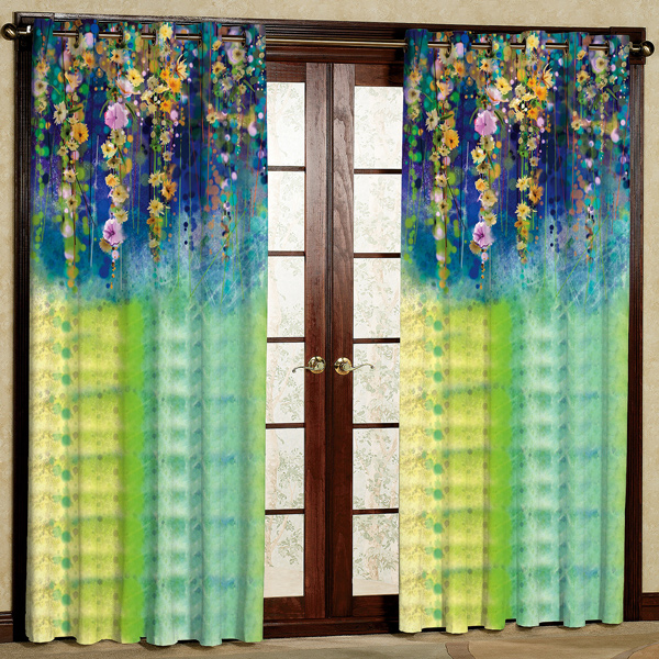 پرده مدل هازان پانچی کد 1 سایز 280x140 سانتی متر