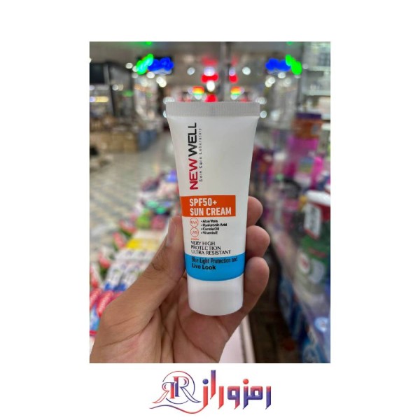 ضد آفتاب نیوول مناسب انواع پوست spf 50