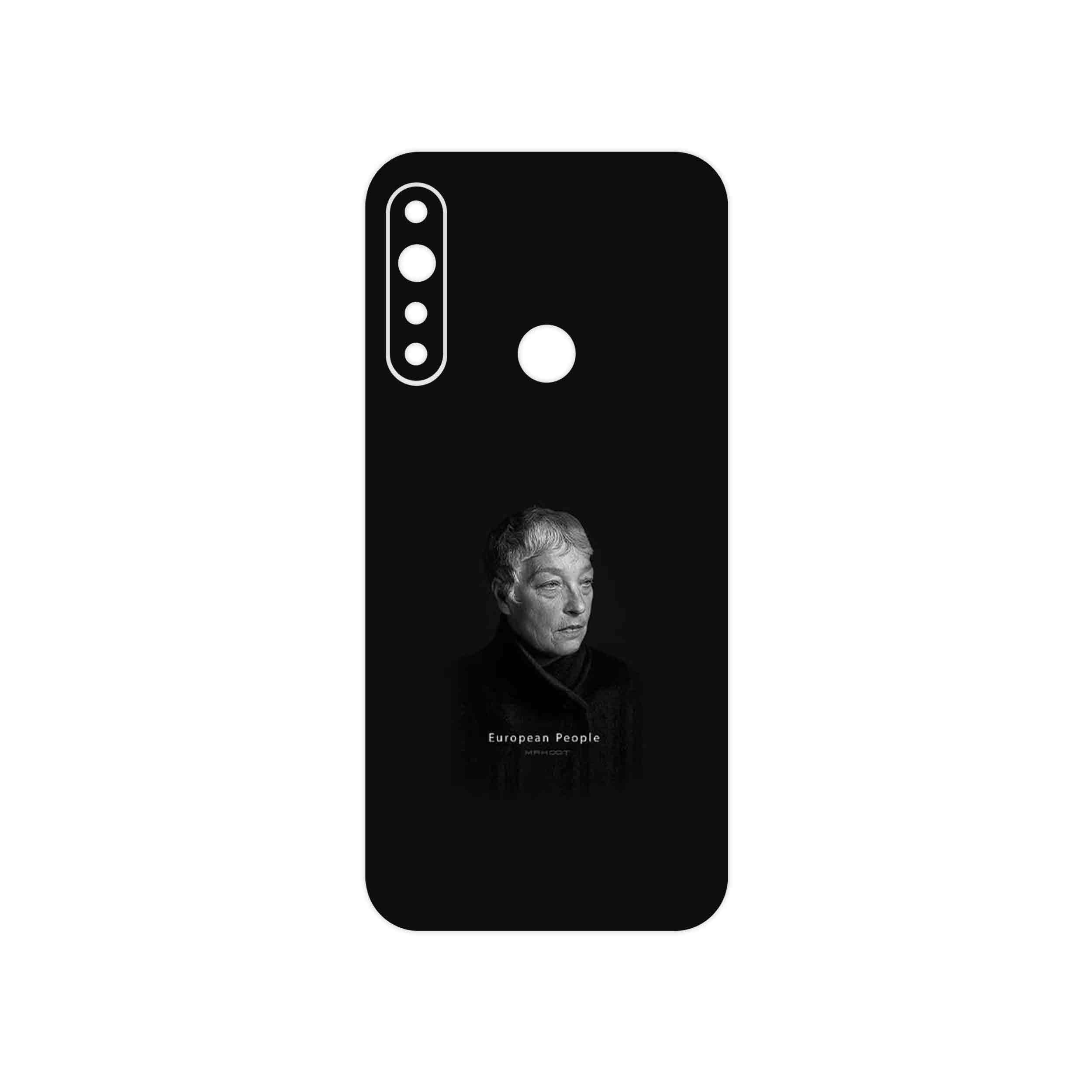 برچسب پوششی ماهوت مدل Portrait of a European Woman مناسب برای گوشی موبایل جی پلاس P10 Plus