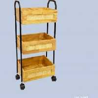 جای سیب زمینی و پیاز 3 طبقه چوبی یونیک UN_2967