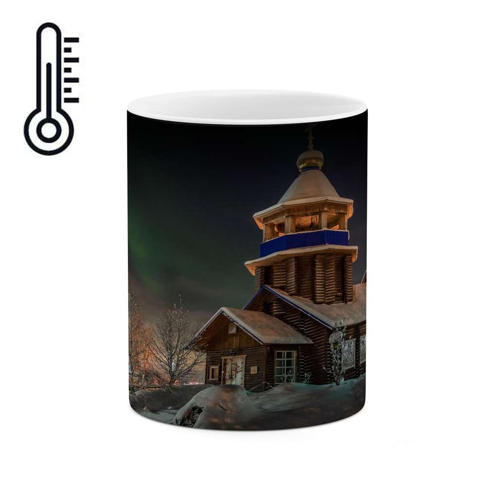 ماگ حرارتی کاکتی طرح قلعه مدل mgh14256