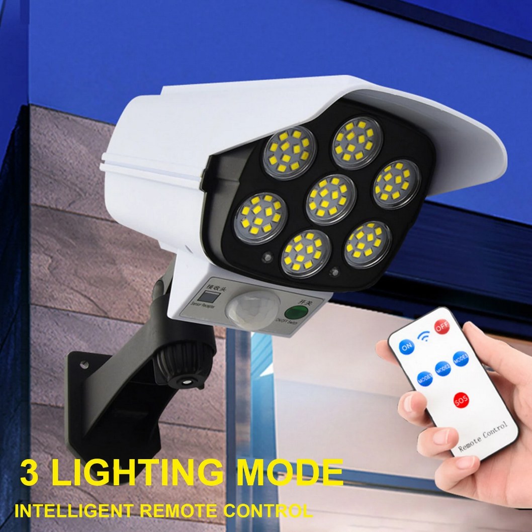 چراغ خورشیدی طرح دوربین مدار بسته (کنترل دار ) مدل JD-2178T کد 1055