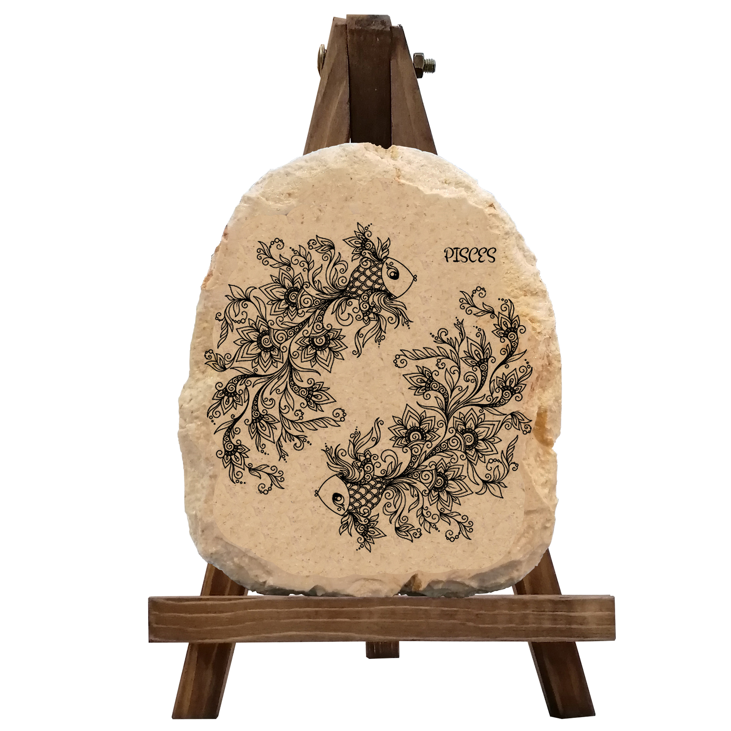 کتیبه دکوری مدل نماد ماه تولد اسفند کد HT049