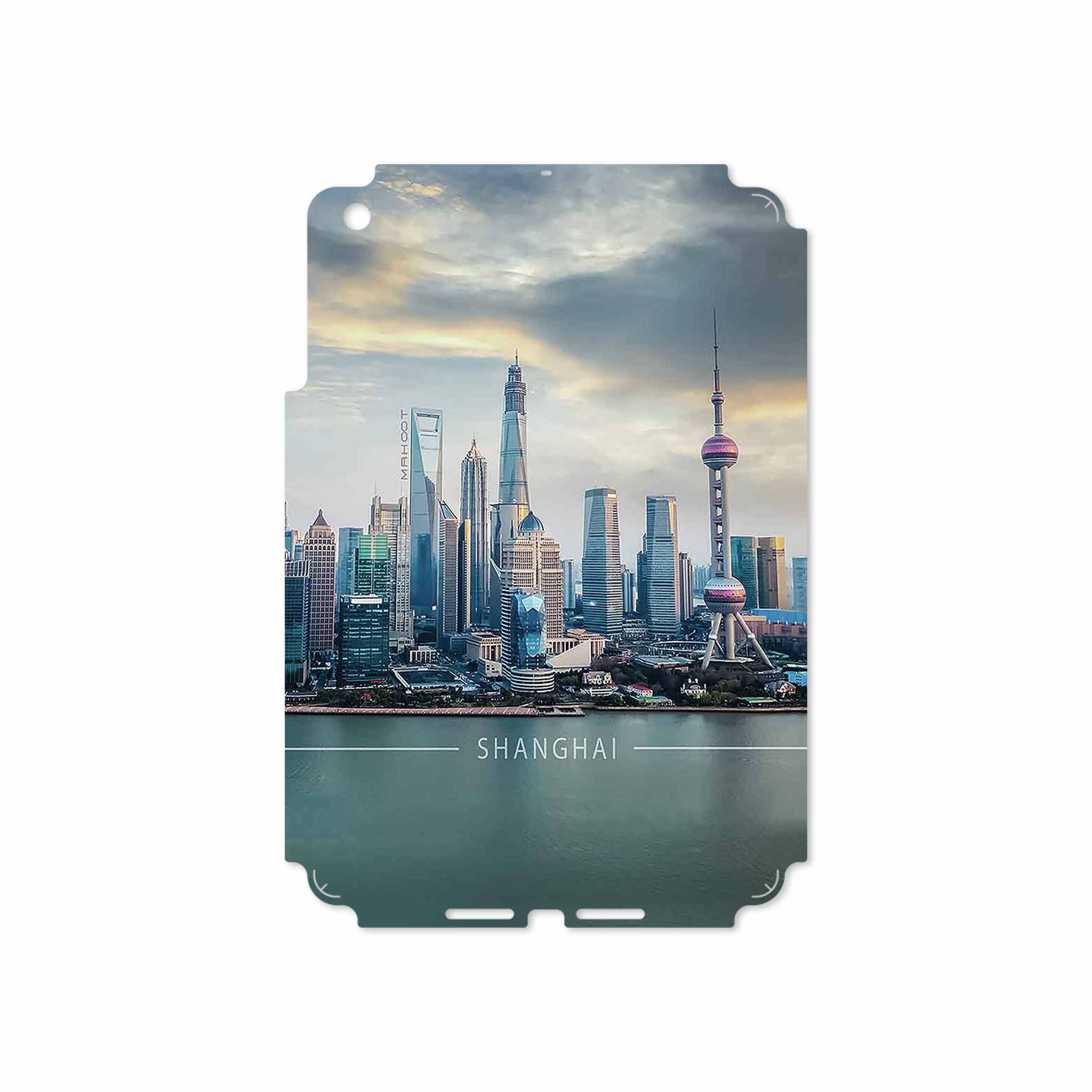 برچسب پوششی ماهوت مدل Shanghai City مناسب برای تبلت اپل iPad mini 2012 A1455