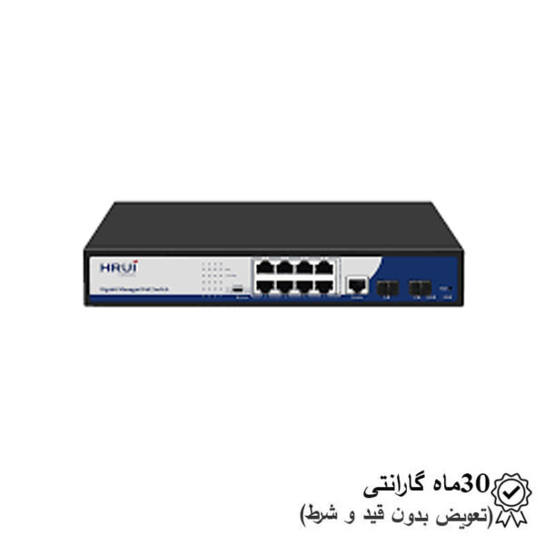 خرید و قیمت سوئیچ مدیریتی شبکه HR-AFGM-82NS از فنون امن