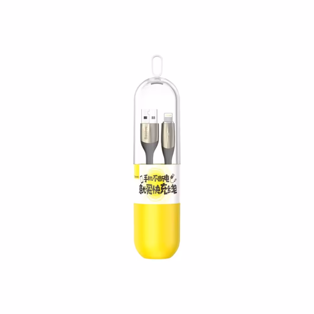کابل شارژ لایتنینگ باسئوس Baseus USB TO IP Data Cable
