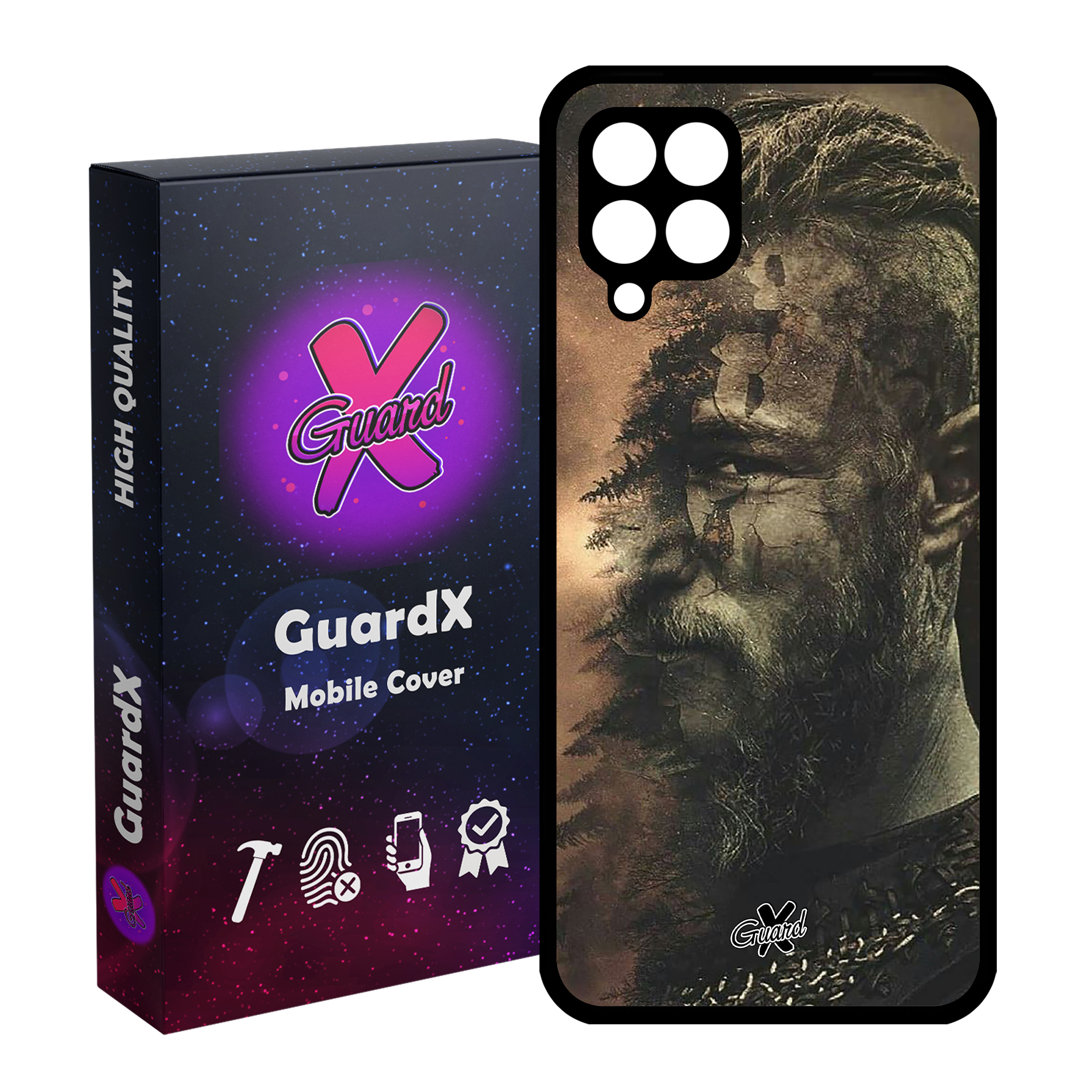 کاور گارد ایکس طرح Ragnar مدل Glass10347 مناسب برای گوشی موبایل سامسونگ Galaxy M32 4G / F22