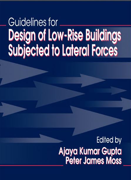 خرید و دانلود نسخه کامل کتاب Guidelines for Design of Low-Rise Buildings Subjected to Lateral Forces - Pdf