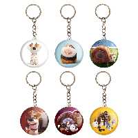 جاکلیدی خندالو مدل زندگی پنهان حیوانات خانگی کد 390B مجموعه 6 عددی