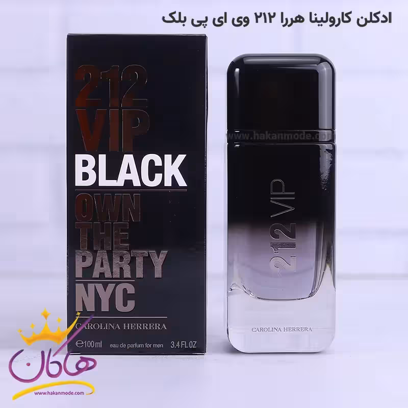 ادکلن اورجینال مردانه 212 وی ای پی بلک