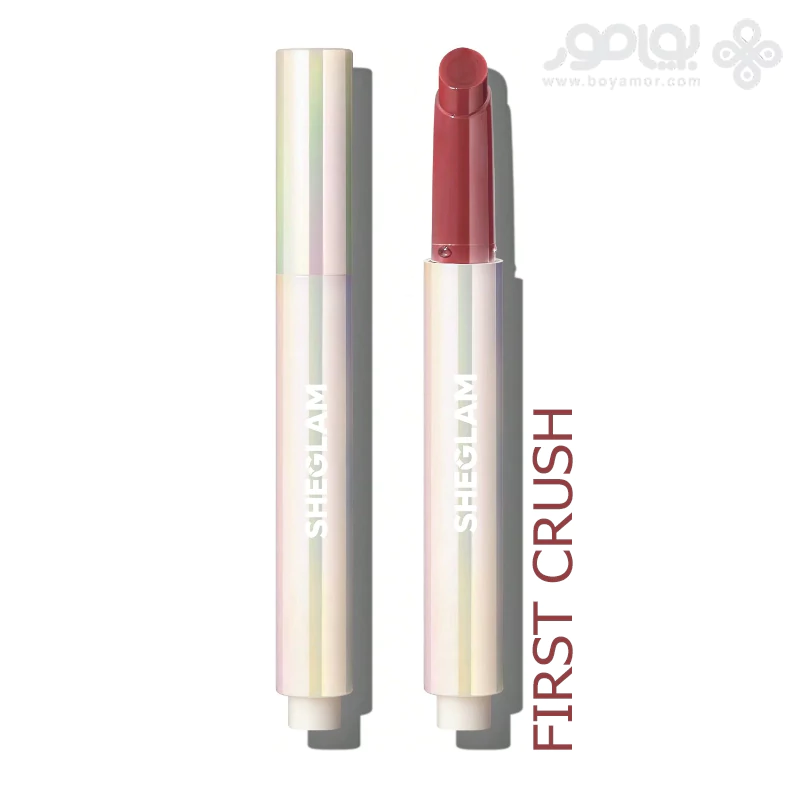 شاین لب حجم دهنده شیگلم مدل POUT PERFECT رنگ FIRST CRUSH