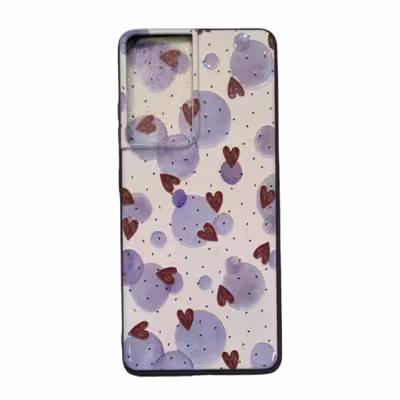 کاور طرح قلب کد 227 مناسب برای گوشی موبایل سامسونگ Galaxy S21 Ultra
