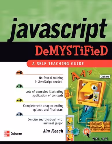 خرید و دانلود نسخه کامل کتاب JavaScript Demystified