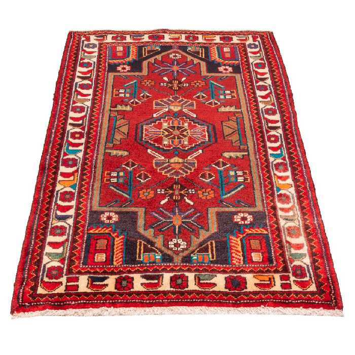 فرش قدیمی دستباف یک متری سی پرشیا کد 185152