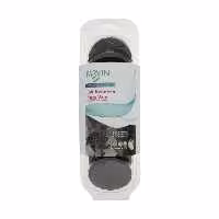 وکس سکه ای پروین مدل Carbon black وزن 20 گرم بسته 10 عددی