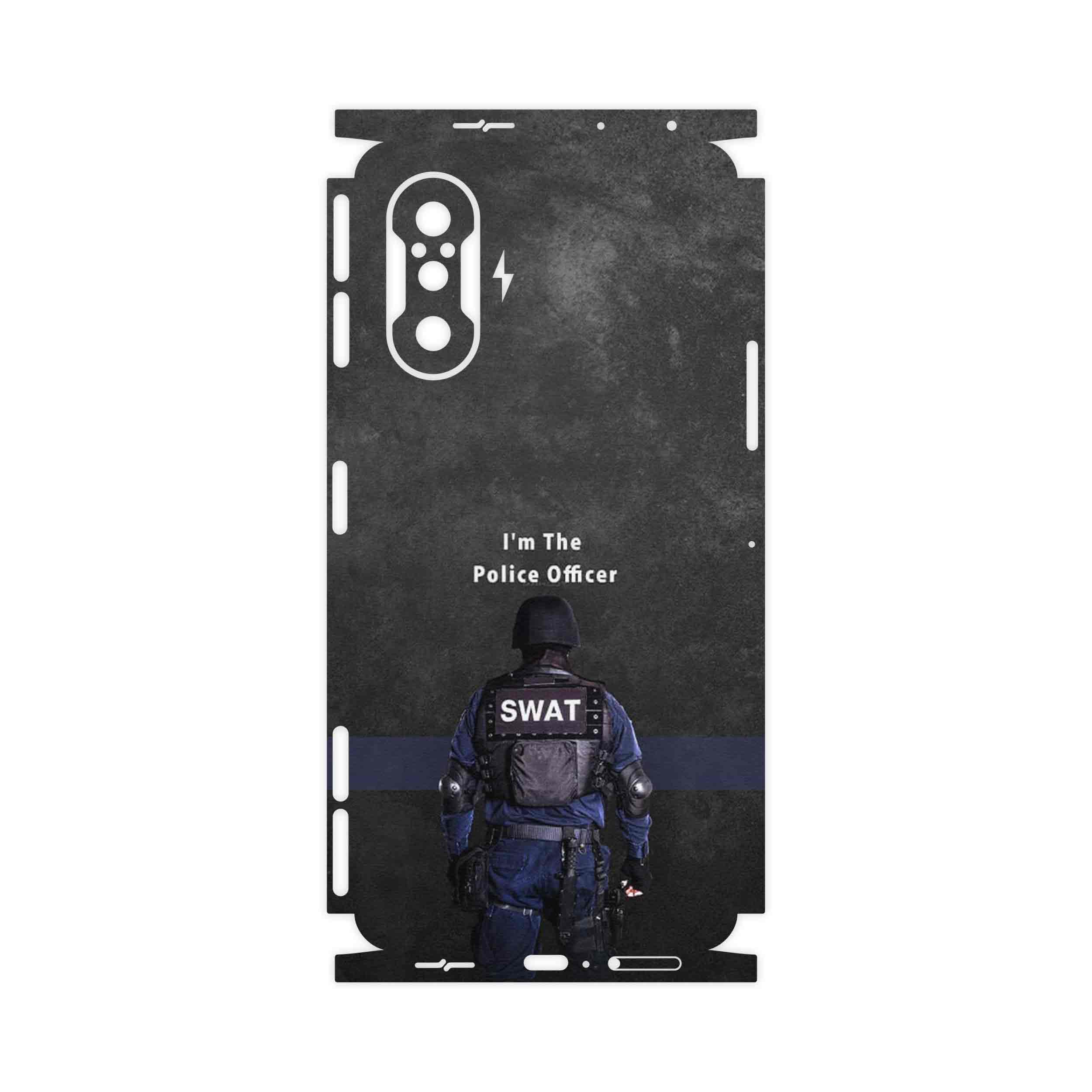 برچسب پوششی ماهوت مدل Police Officer-FullSkin مناسب برای گوشی موبایل شیائومی Redmi K40 Gaming
