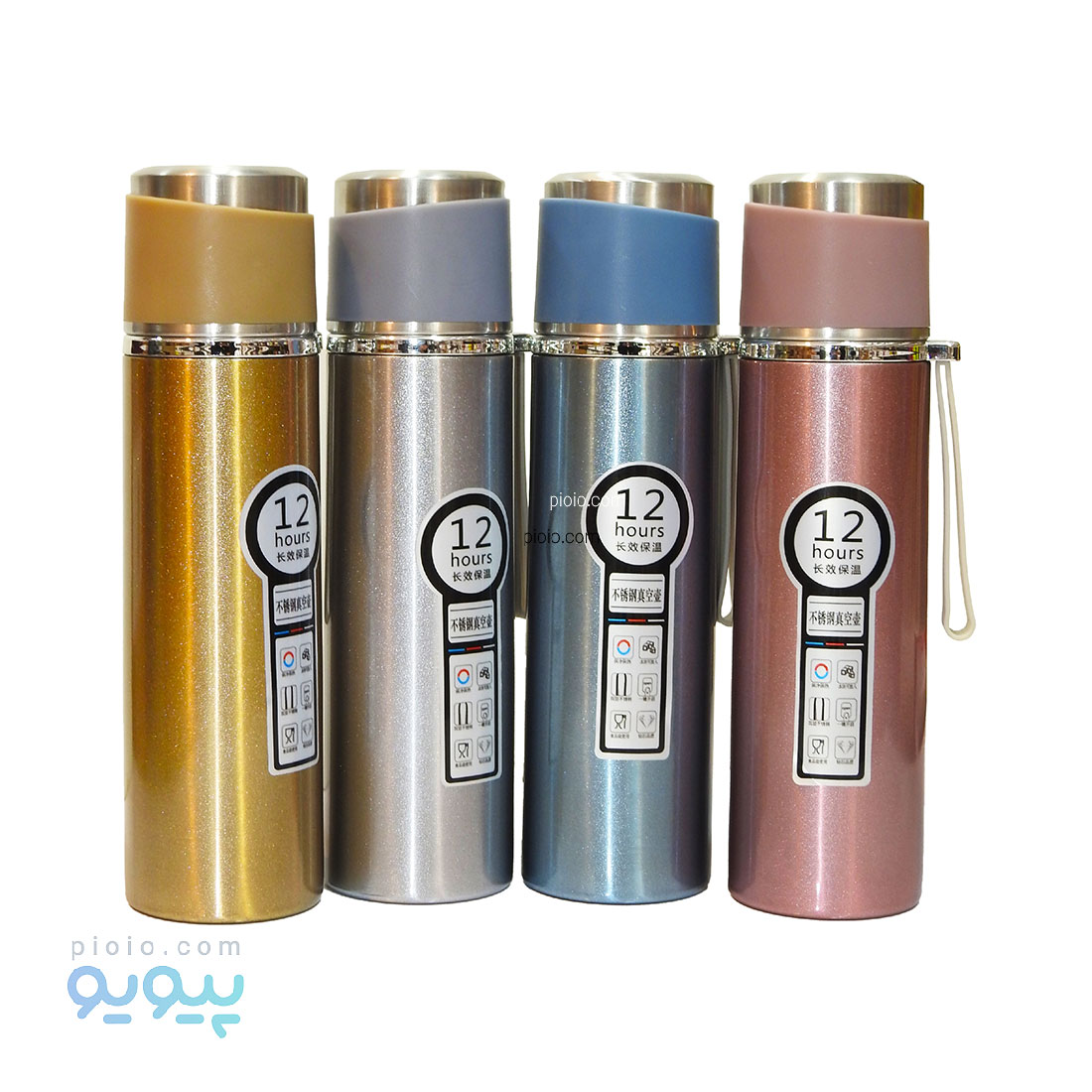فلاسک طرح اکلیلی استیل 05 لیتری عمده و کارتنی