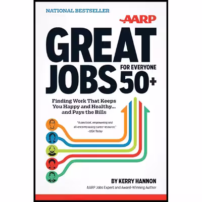 کتاب Great Jobs for Everyone 50  اثر Kerry Hannon انتشارات Wiley
