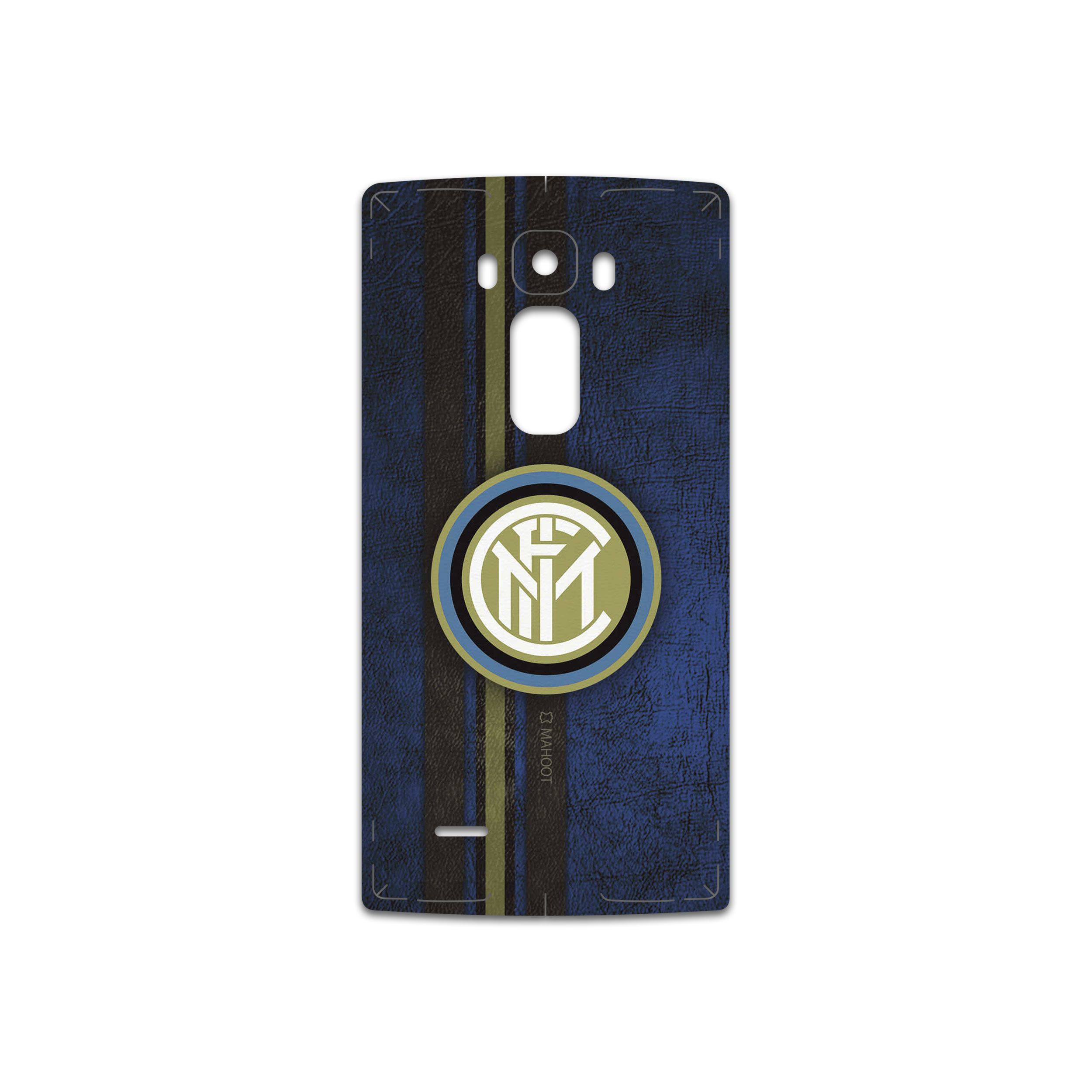 برچسب پوششی ماهوت مدل Inter-Milan-FC مناسب برای گوشی موبایل ال جی G Flex 2