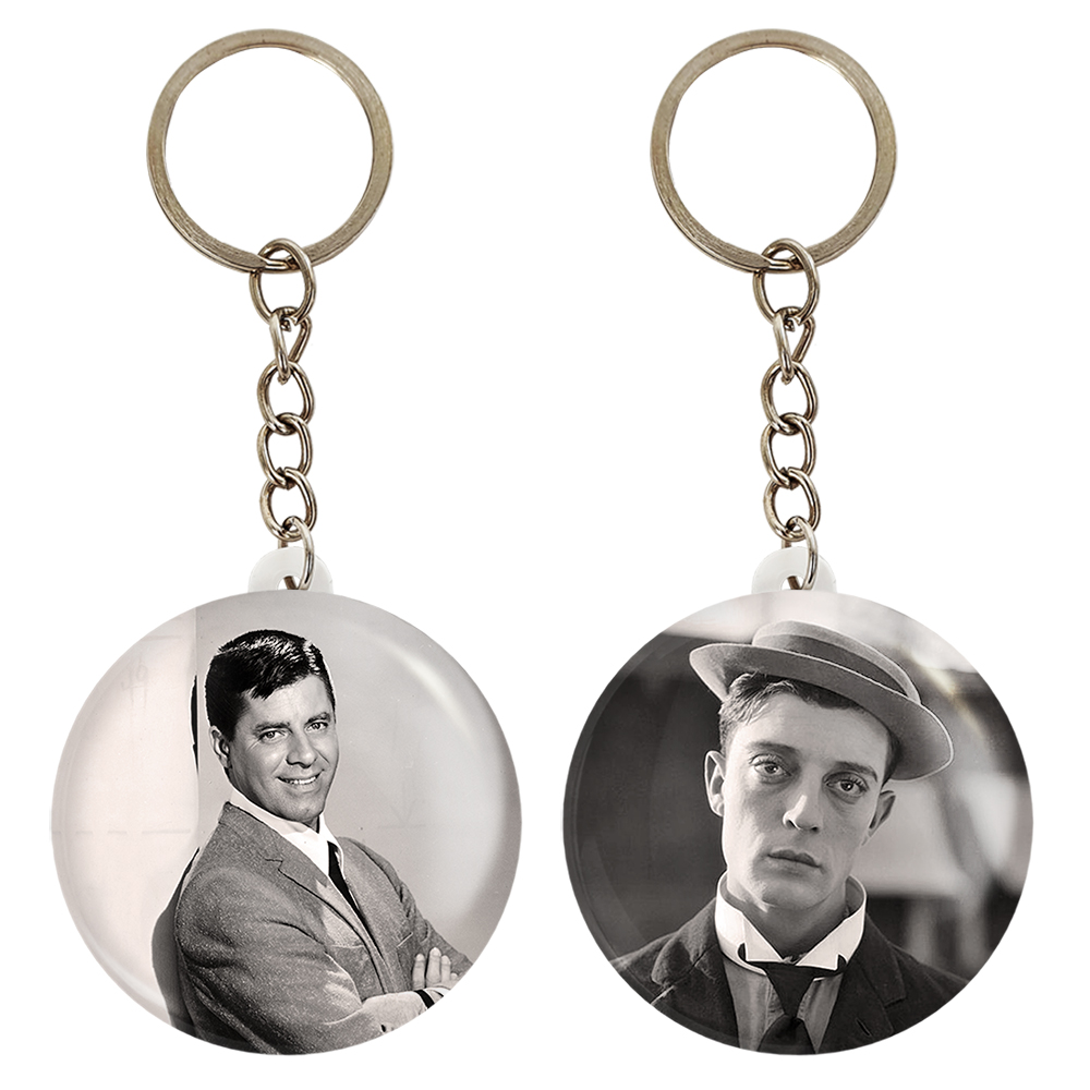 جاکلیدی خندالو مدل جری لوئیس و باستر کیتون کد 1004910054 مجموعه 2 عددی