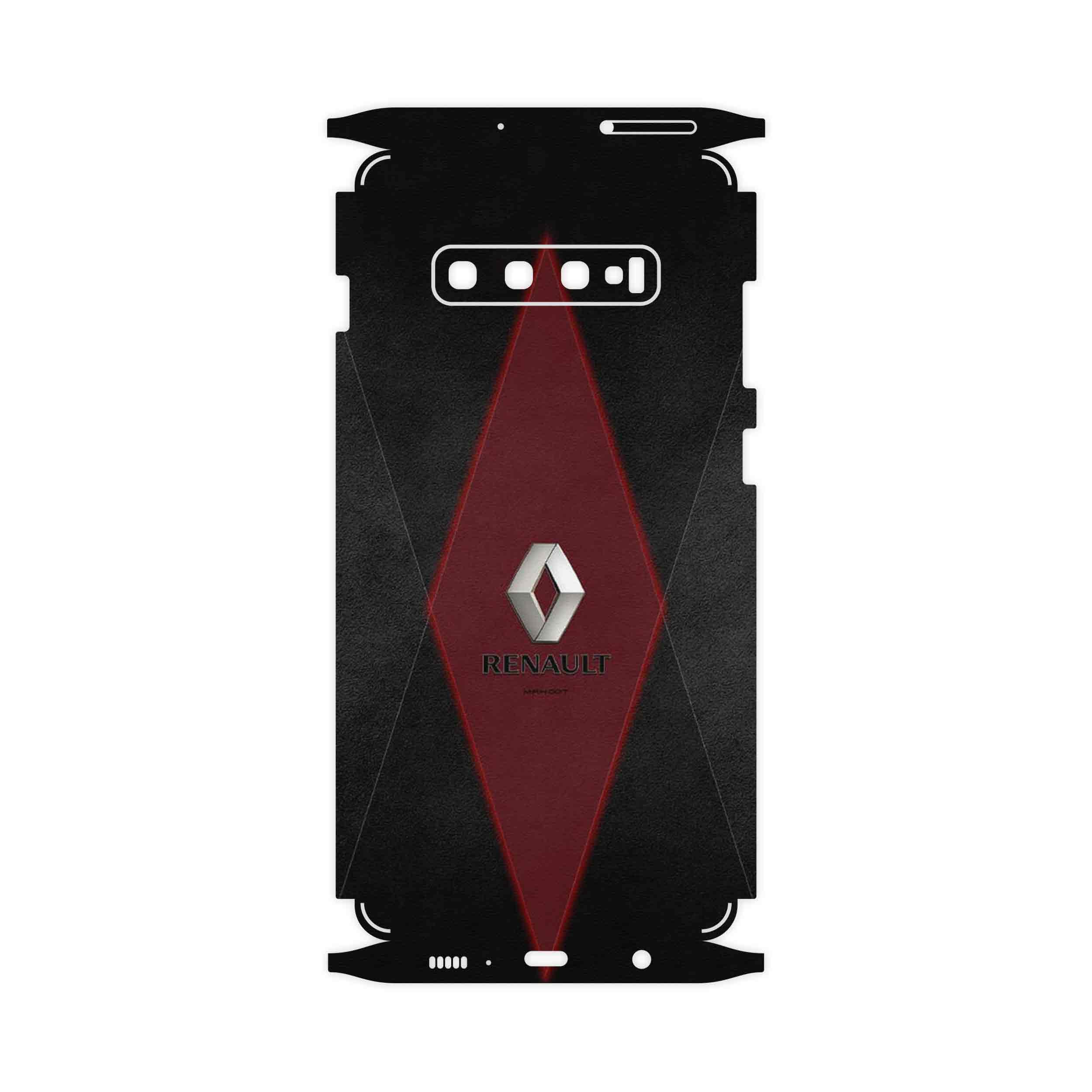 برچسب پوششی ماهوت مدل Renault-FullSkin مناسب برای گوشی موبایل سامسونگ Galaxy S10 Plus