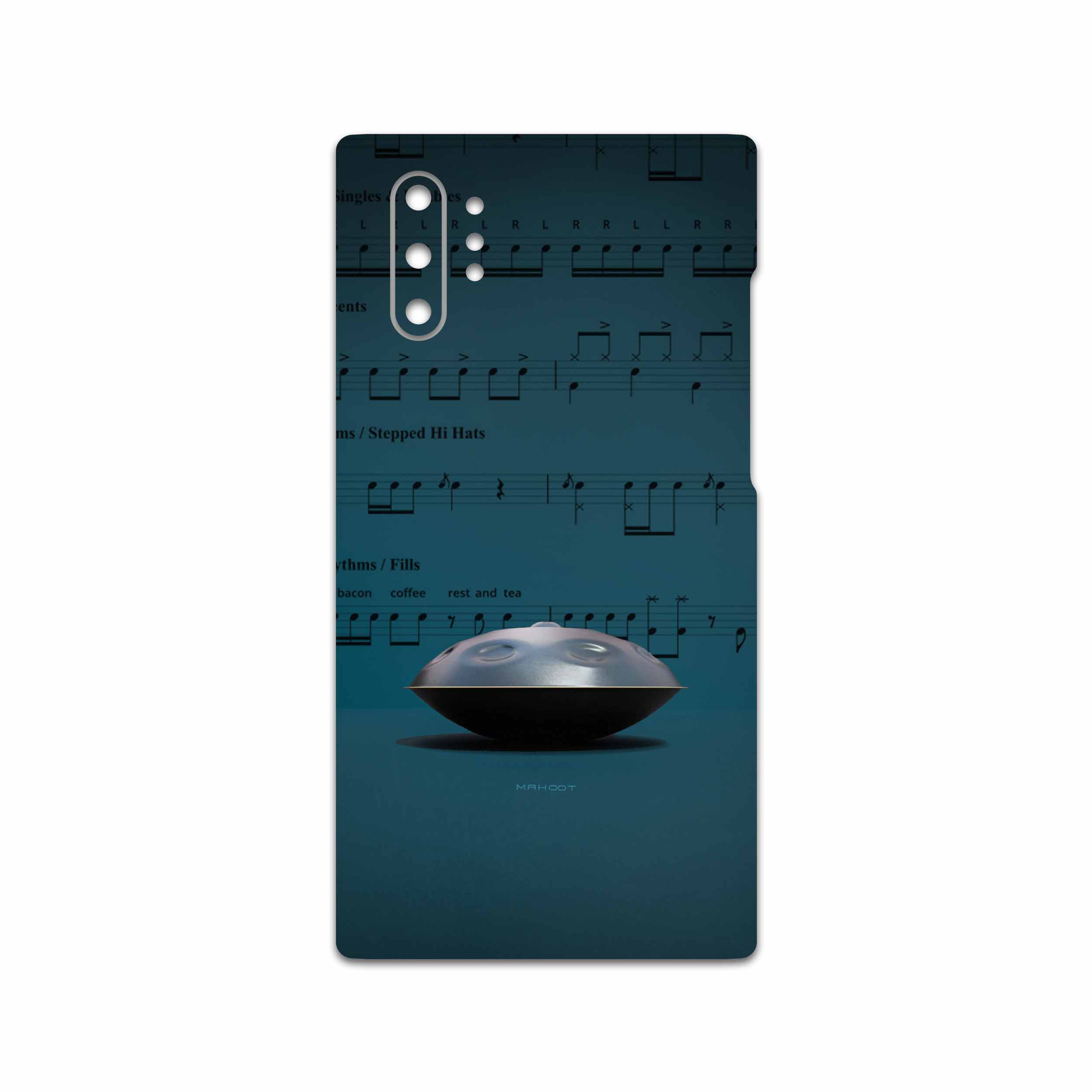 برچسب پوششی ماهوت مدل Hang Instrument مناسب برای گوشی موبایل سامسونگ Galaxy Note 10 Plus