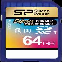 مموری کارت 64 گیگابایت Silicon Power مدل Superior Pro کلاس 10 استاندارد UHS-I U3