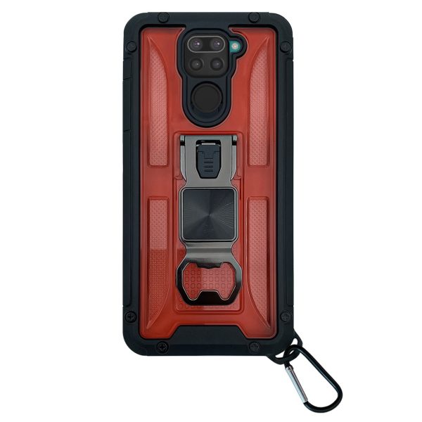 کاور یا قاب فشن مدل Anti Shock مناسب برای گوشی موبایل شیائومی Redmi Note 9 به همراه قلاب آویز