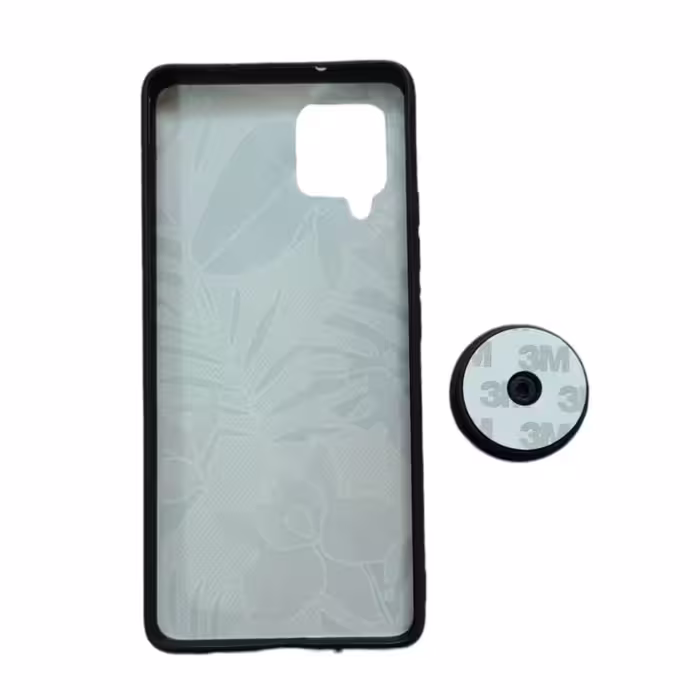 کاور طرح هاوایی کد 462 مناسب برای گوشی موبایل سامسونگ Galaxy A42 به همراه پاپ سوکت