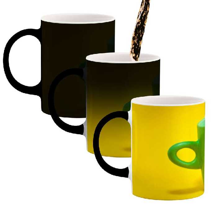 ماگ حرارتی طرح گل مدل mgh12073