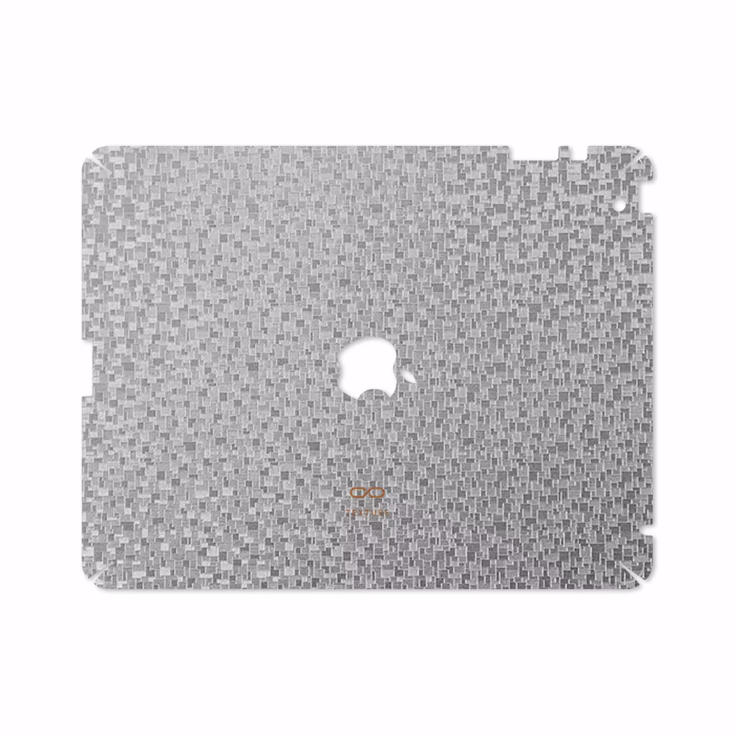 برچسب پوششی ماهوت مدل Silver-Silicon مناسب برای تبلت اپل iPad 2 2011 A1396