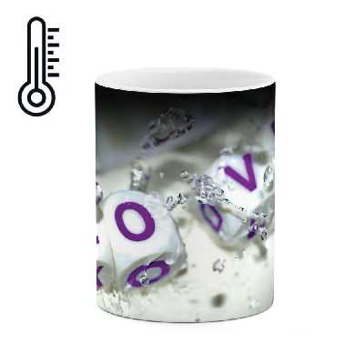 ماگ حرارتی طرح گل مدل mgh03284