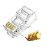 سوکت شبکه میان گذر CAT6 UTP مکسرون